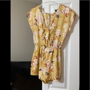 Floral romper